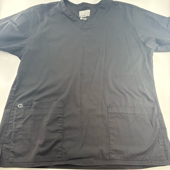 Wonder Wink Black Scrub Set Medium - Picture 6 of 7